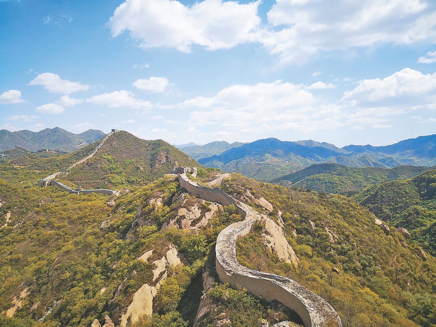 八達嶺段磚石長城年內貫通