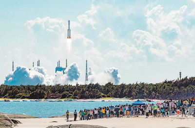 海南:濱海航天城 興起科普游