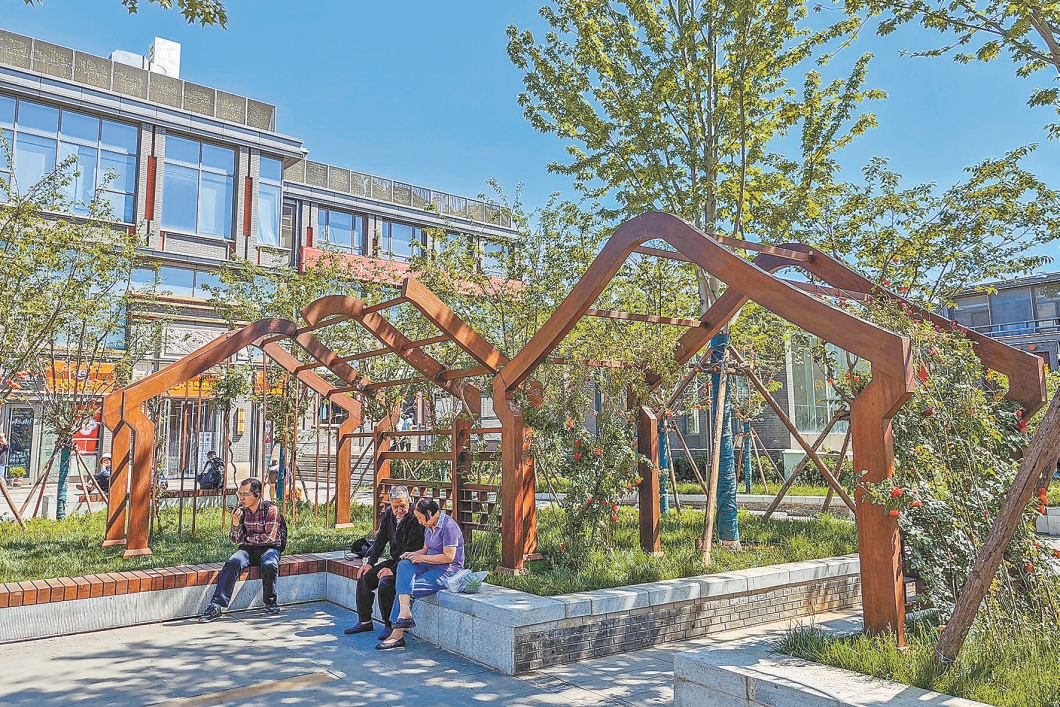 北京：新老文化交融“京韻門(mén)廳”煥新