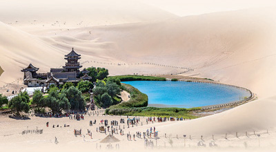 甘肅敦煌:探索文旅新業態 來鳴沙山聽星空演唱會