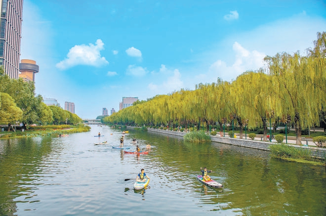 從一條河看北京朝陽區城市更新