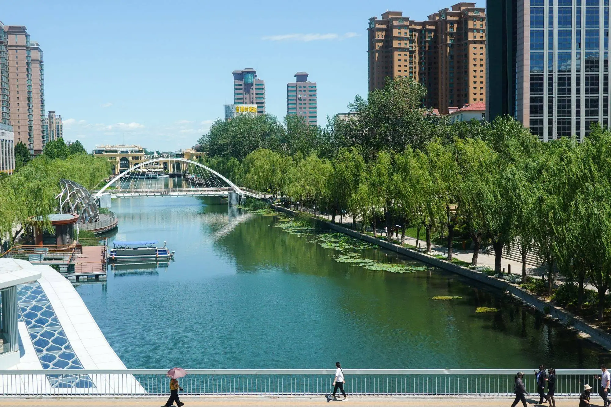 亮馬河壩河貫通 北京朝陽打造世界級濱水經濟區