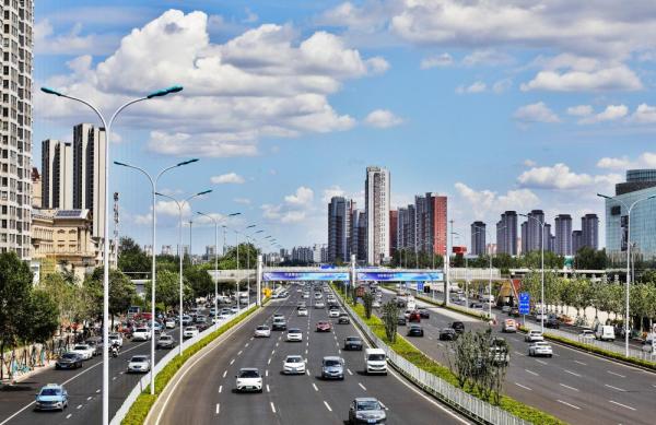 城市景觀煥新 天津“花式”迎達沃斯